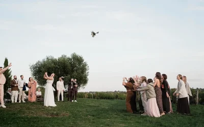 Les alternatives au lancer de bouquet mariée