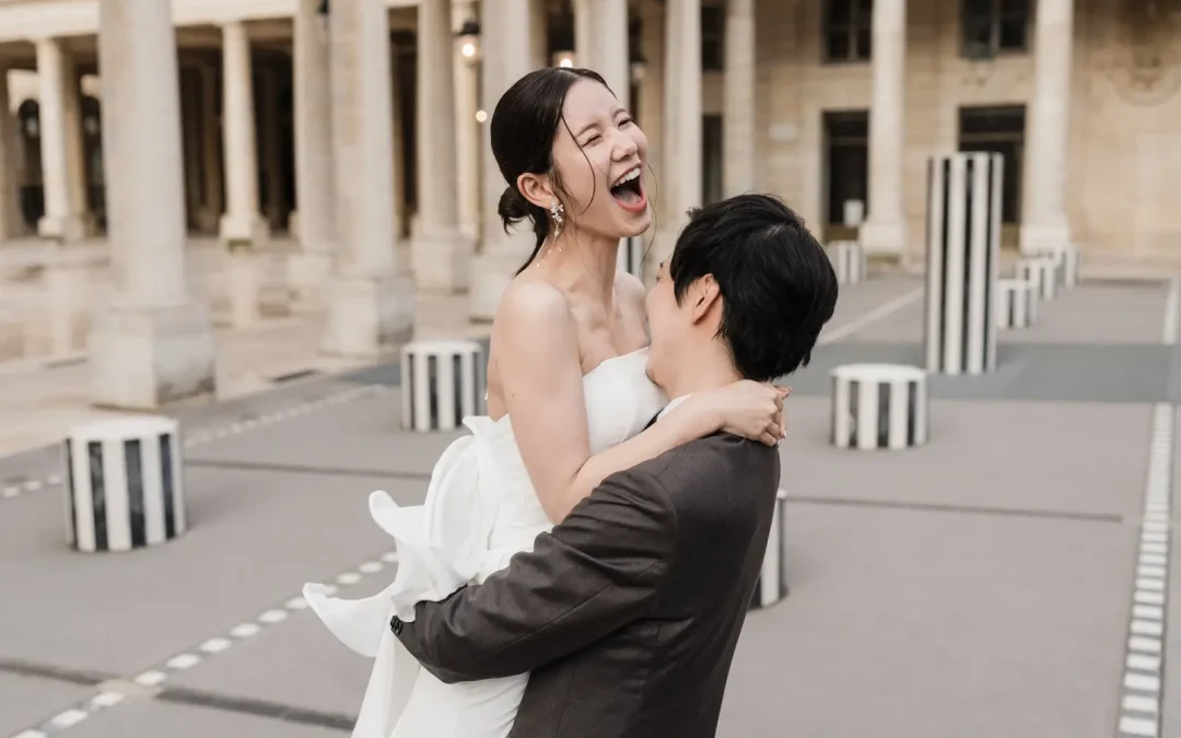 Paris Pre-Wedding Photographer for Japanese Couples